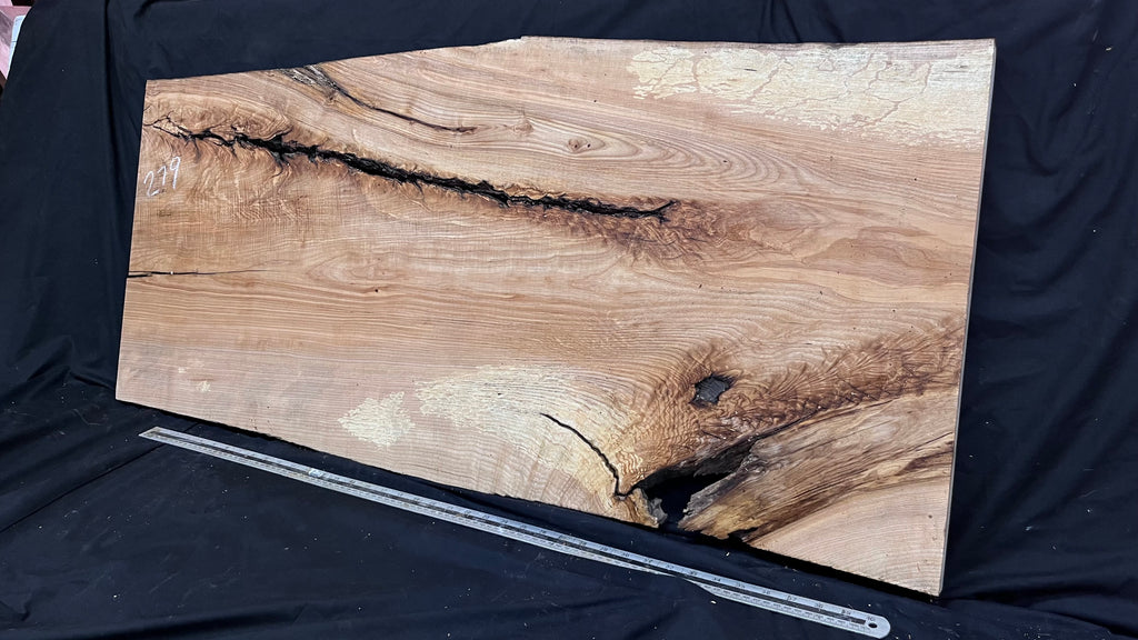 Coffee table top, ash hardwood 1201 L x 555 W x 31 D mm     (279)