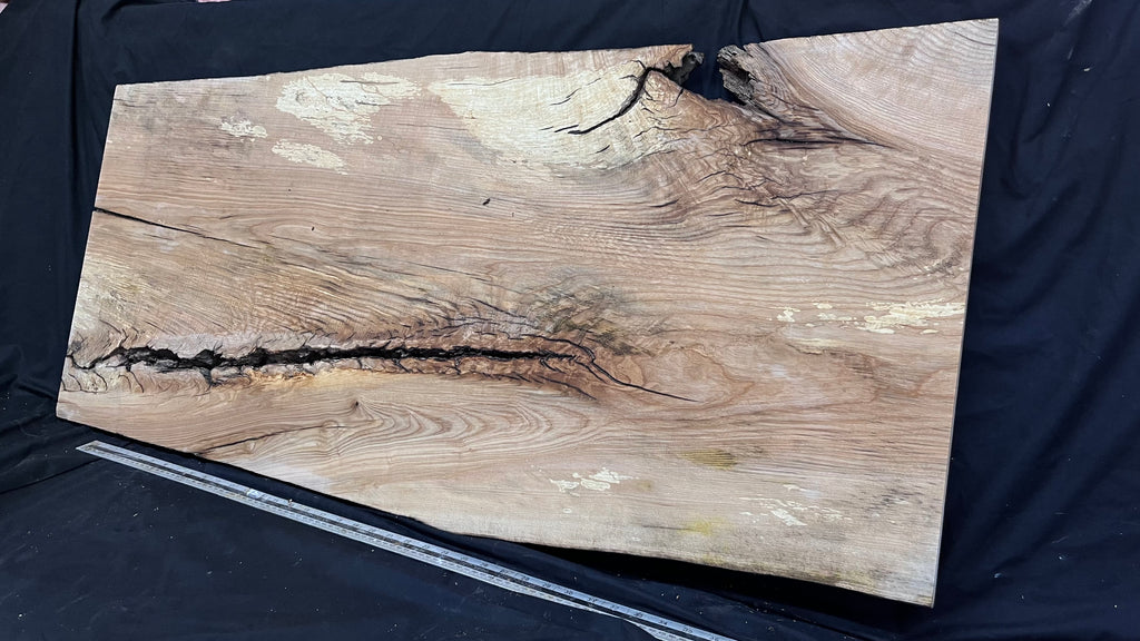 Coffee table top, ash hardwood 1201 L x 555 W x 31 D mm     (279)