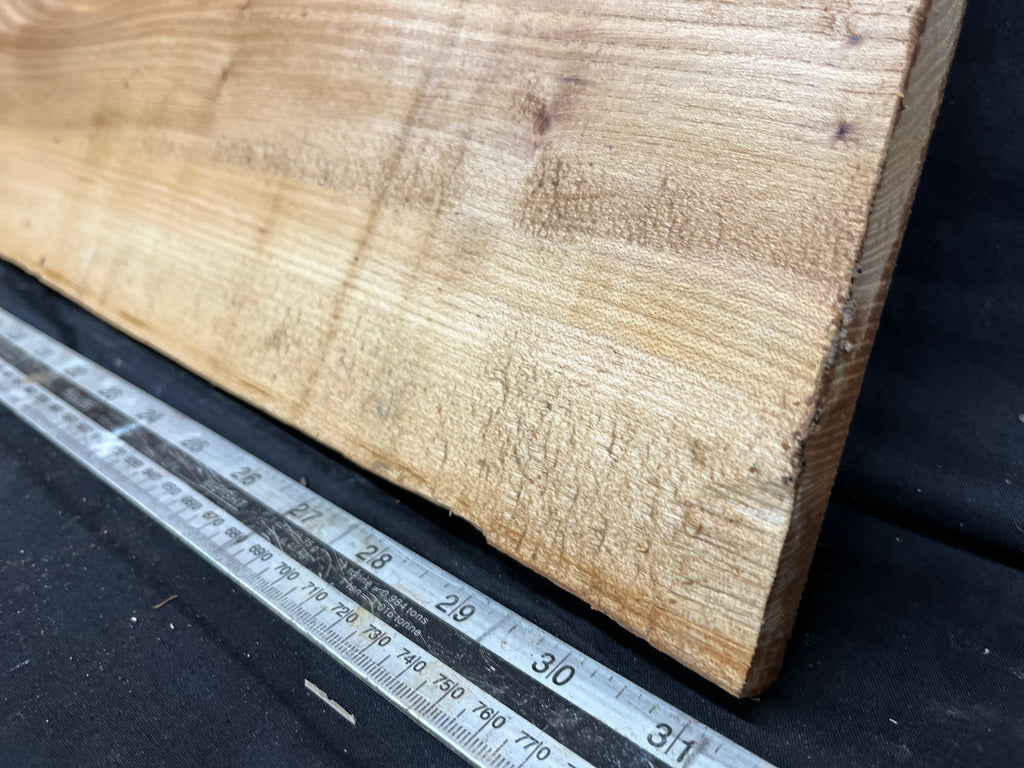 Wych elm sill, shelf,board, plank, 744 L x 275 W x 22 D mm    (281)