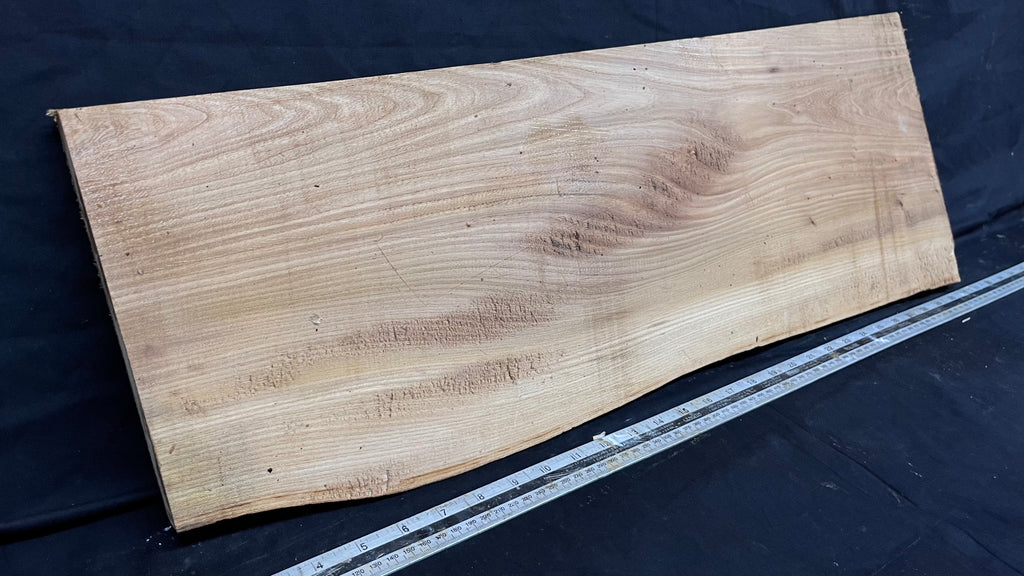 Wych elm sill, shelf,board, plank, 744 L x 275 W x 22 D mm    (281)