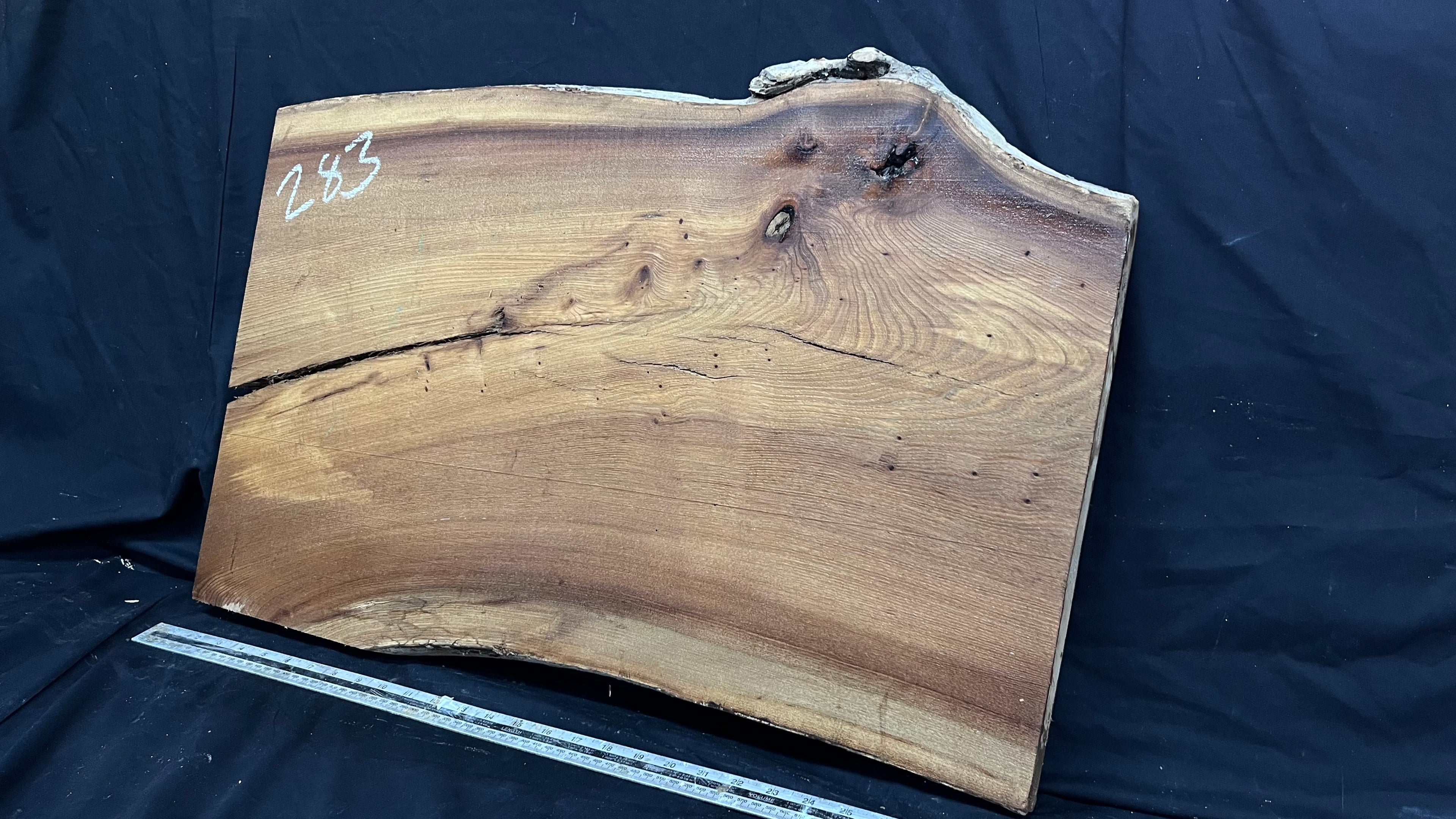 Elm sill, shelf,board, plank, 722 L x 470 W x 40 D mm    (283)
