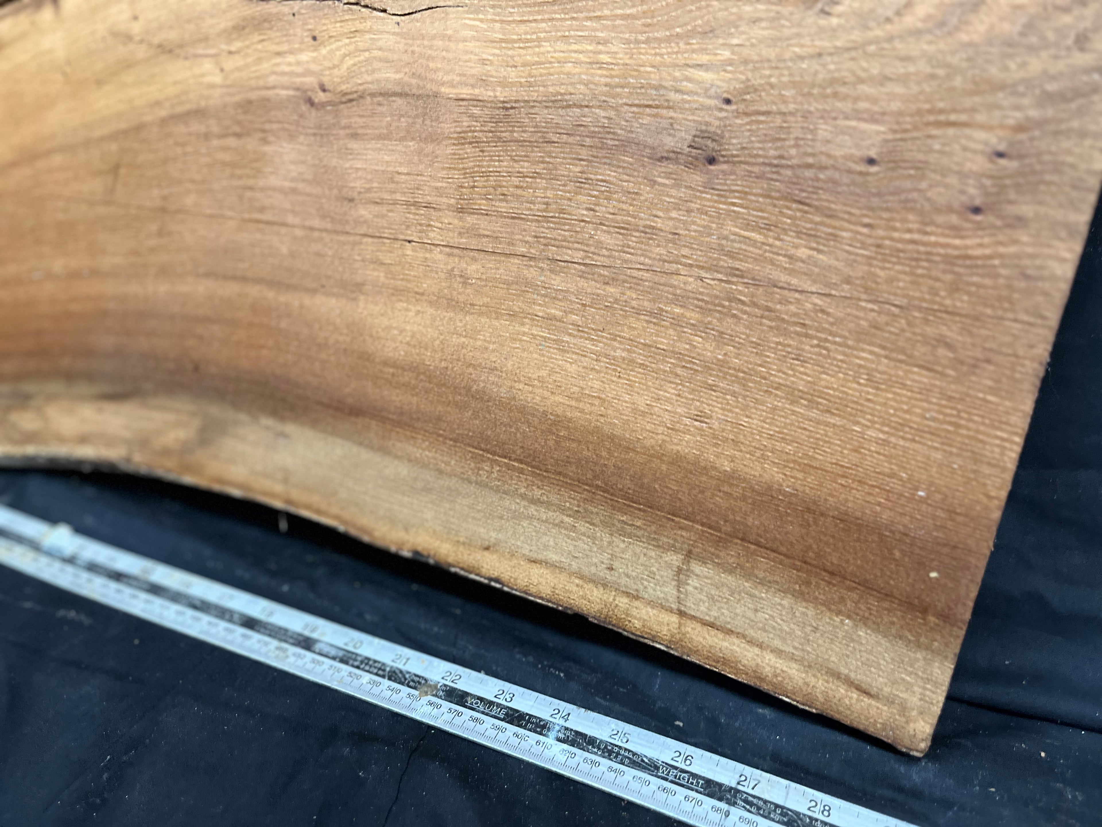 Elm sill, shelf,board, plank, 722 L x 470 W x 40 D mm    (283)