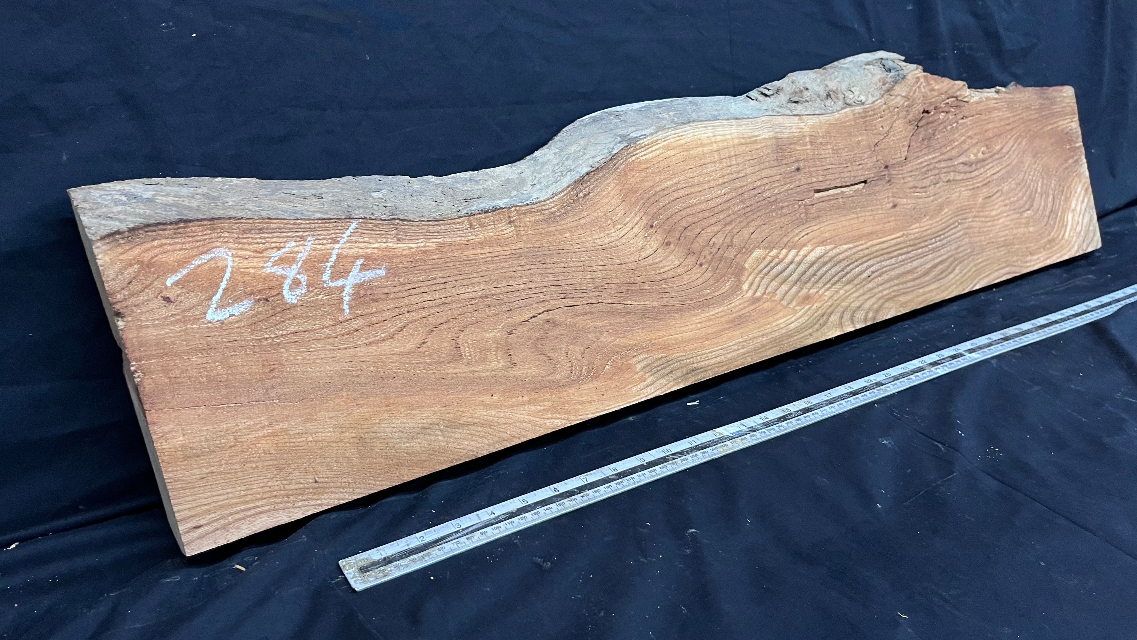 Elm sill, shelf,board, plank, 1097 L x 272 W x 40 D mm    (284)