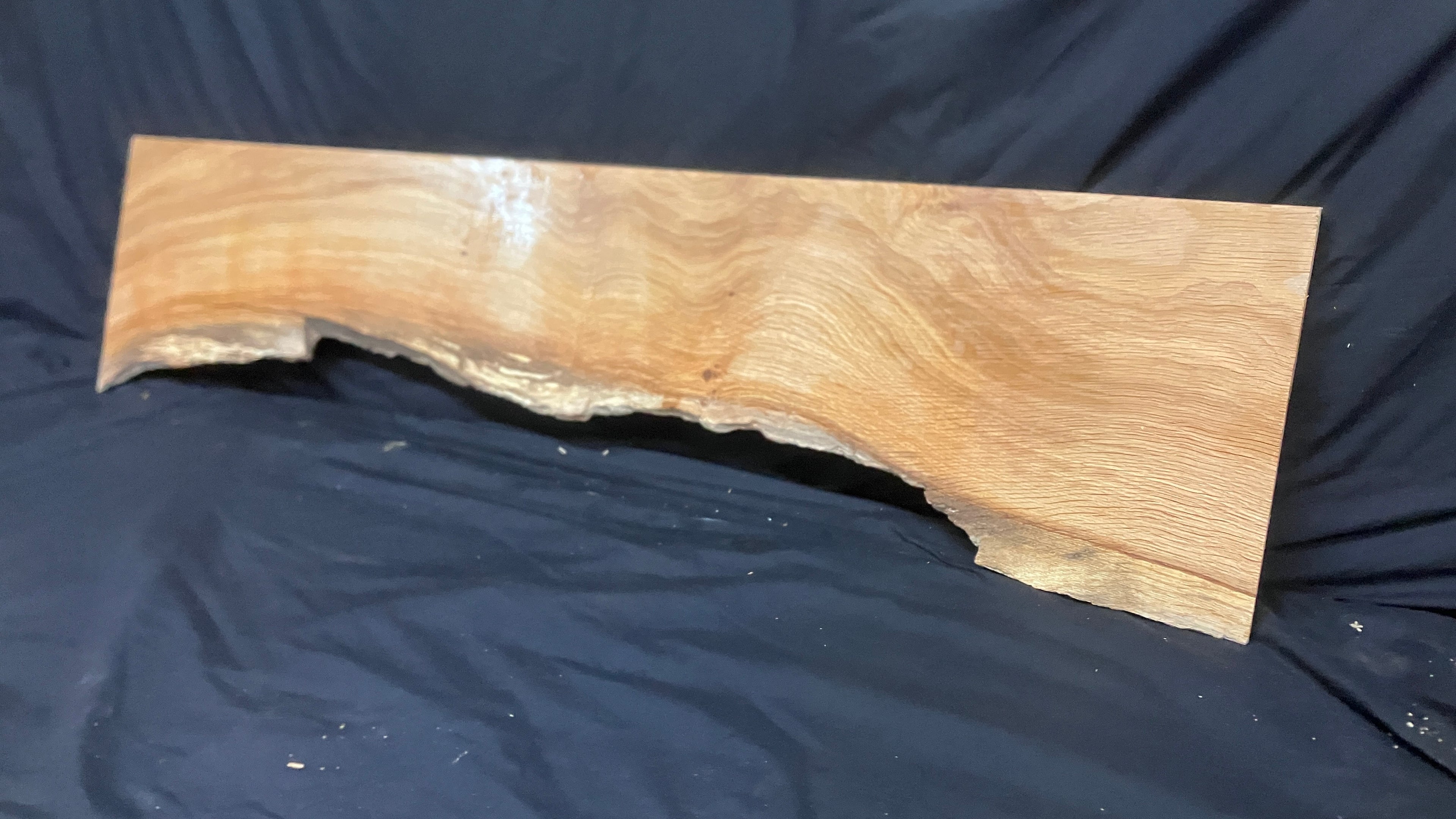 OAK HARDWOOD SHELVING, SHELF 1158 L x 285 W x 18 D mm (155)