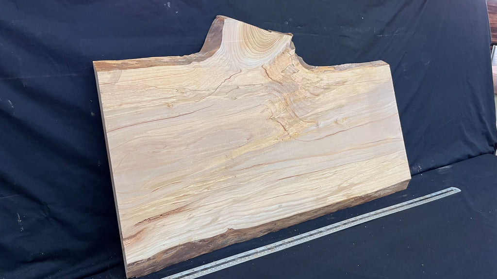 Cedar plank, timber, board. 895 L x 545 W x 26 D mm  (428mf)