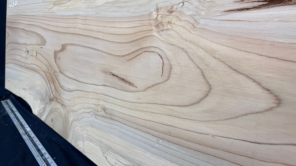 Cedar plank, timber, board. 1107 L x 585 W x 29 D mm  (429mf)