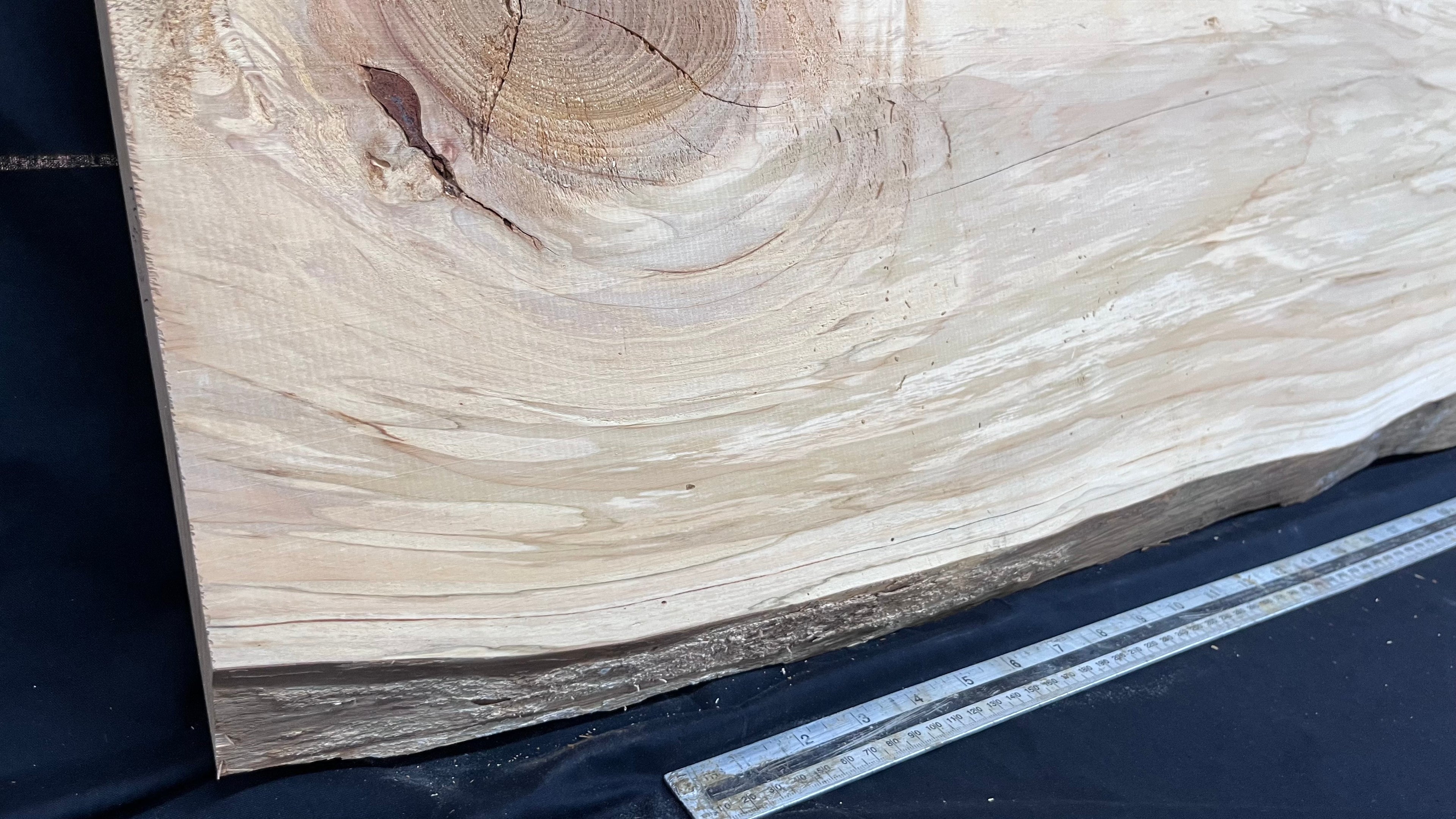 Cedar plank, timber, board. 1134 L x 489 W x 29 D mm  (430mf)