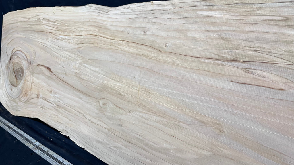 Cedar plank, timber, board. 1134 L x 489 W x 29 D mm  (430mf)