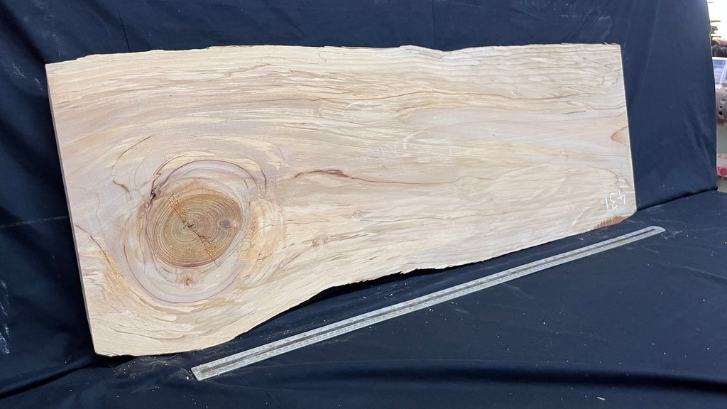 Cedar plank, timber, board. 1165 L x 404 W x 27 D mm  (431mf)