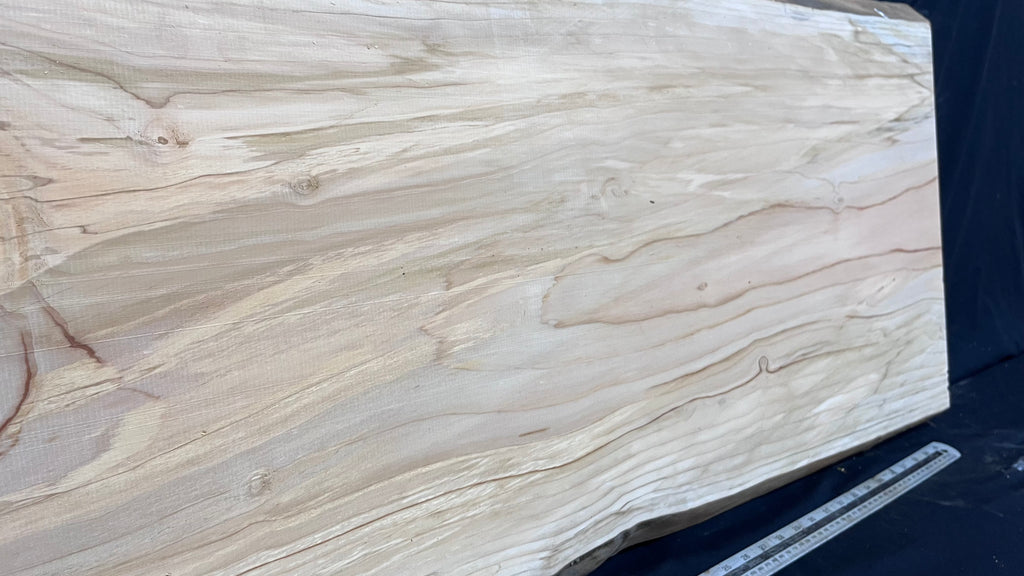 Cedar plank, timber, board. 1165 L x 404 W x 27 D mm  (431mf)