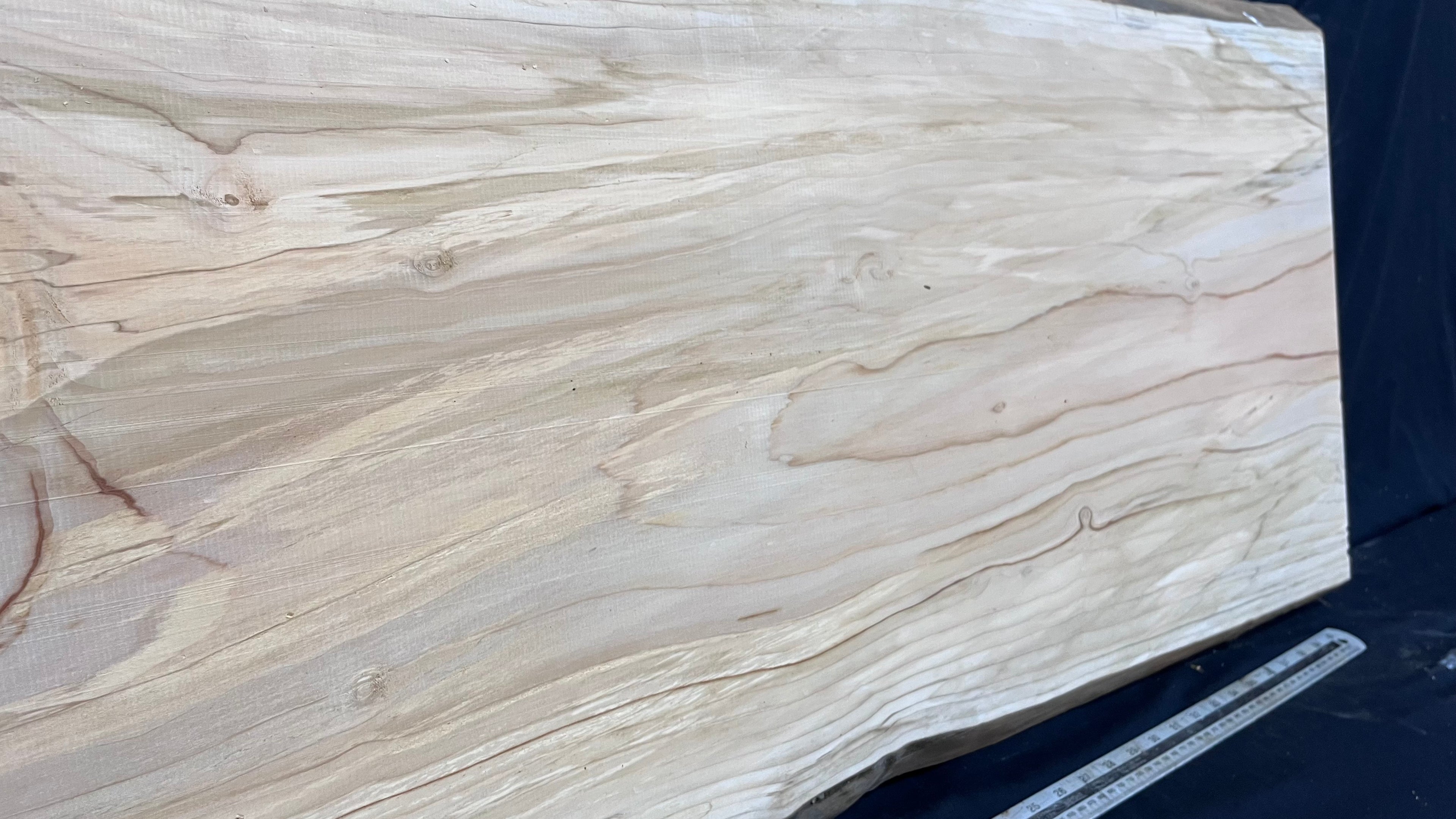 Cedar plank, timber, board. 1165 L x 404 W x 27 D mm  (431mf)