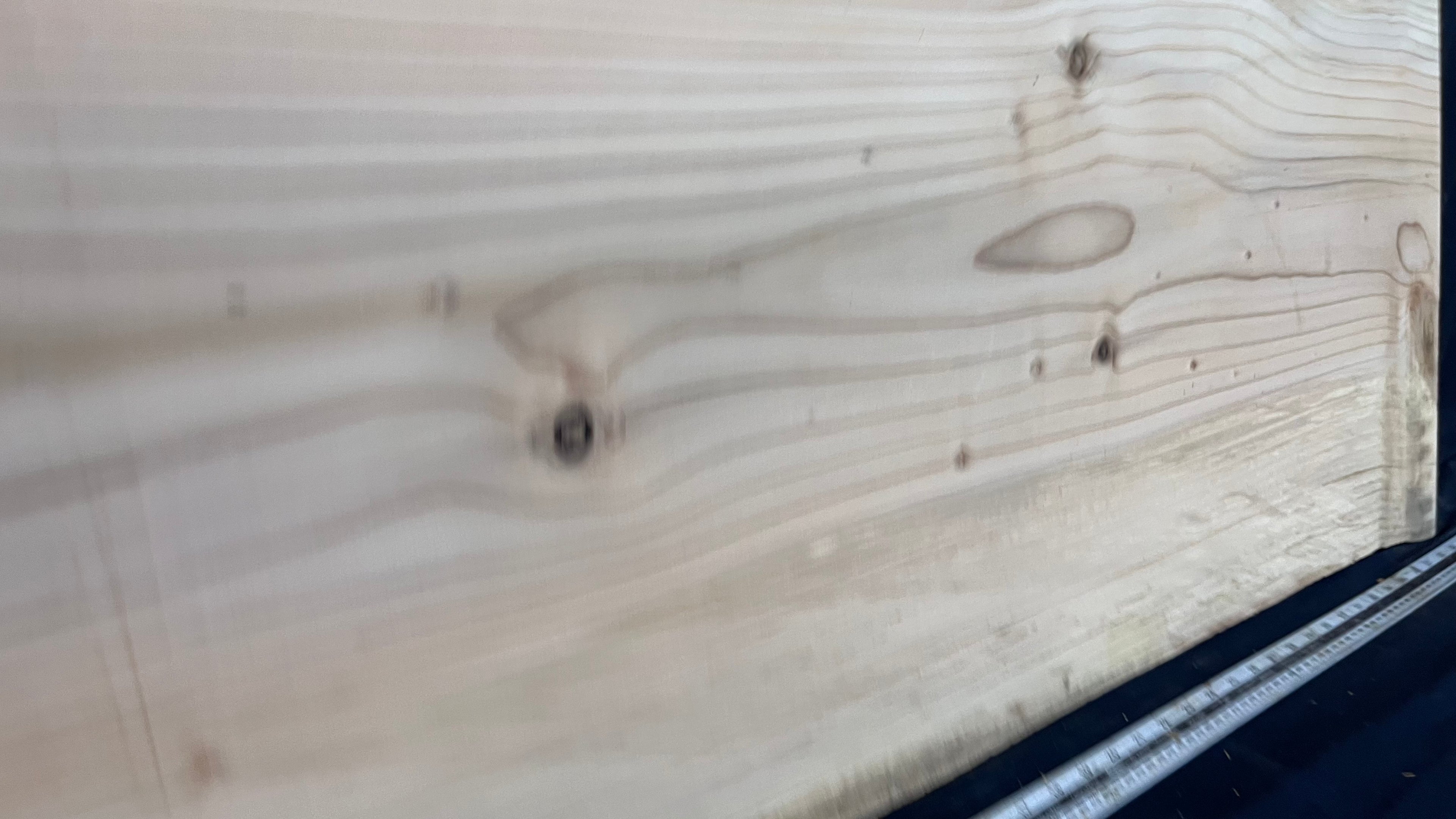 Cedar plank, timber, board, coffee table top. 1021 L x 505 W x 28 D mm  (439mf)