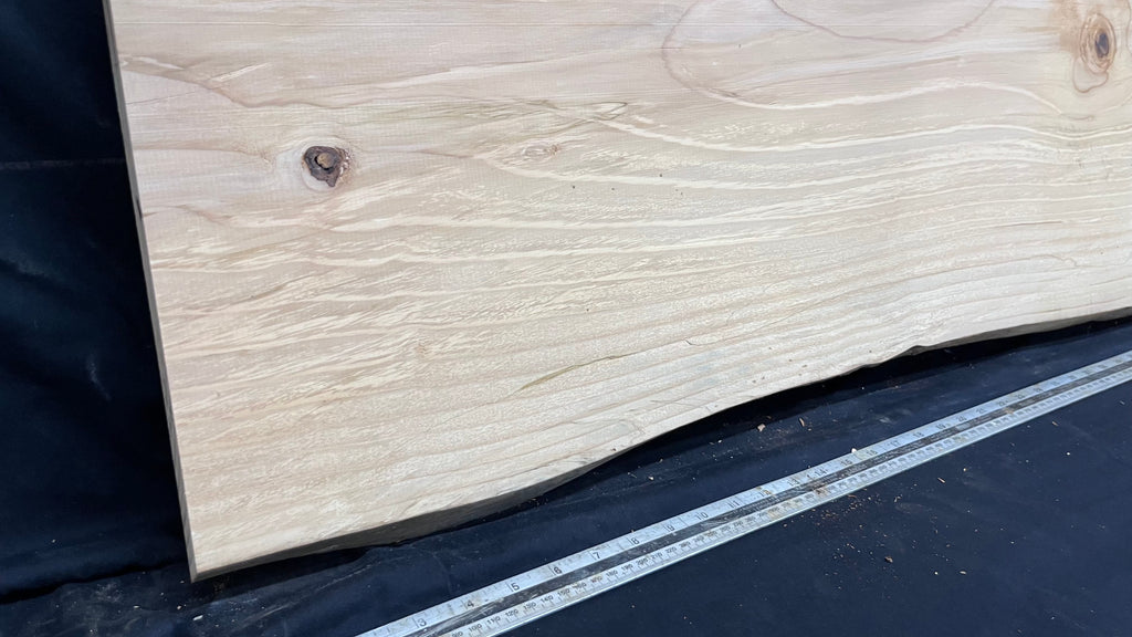 Cedar plank, timber, board, coffee table top. 1080 L x 495 W x 29 D mm  (442mf)