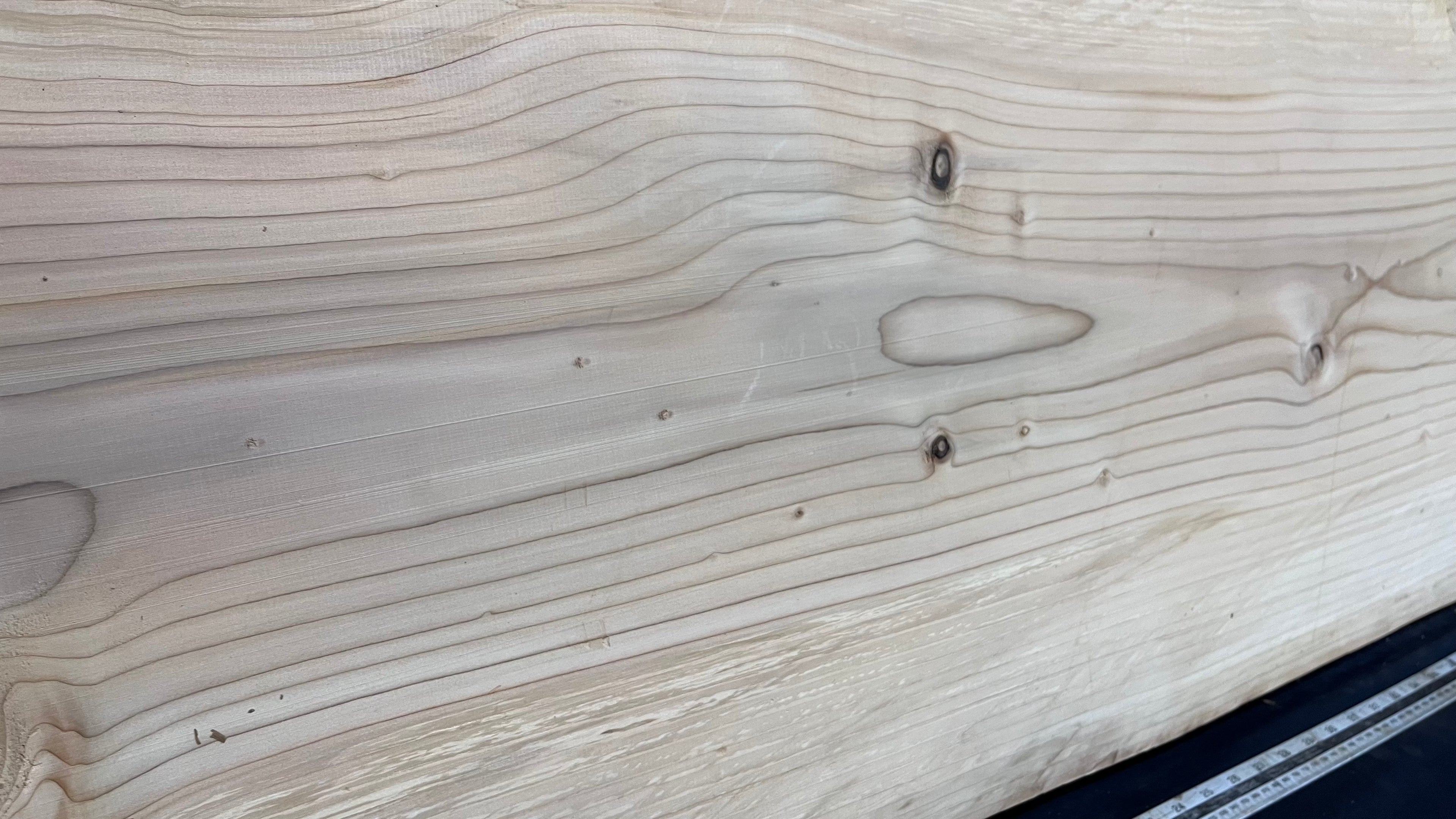 Cedar plank, timber, board, coffee table top. 1046 L x 525 W x 29 D mm  (449mf)