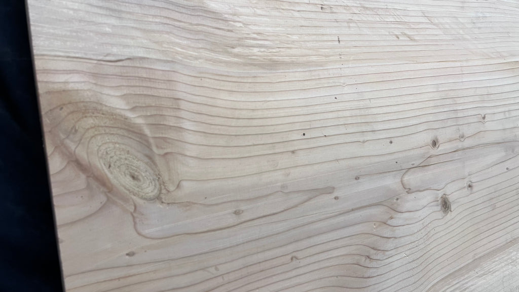Cedar plank, timber, board, coffee table top. 1046 L x 525 W x 29 D mm  (449mf)