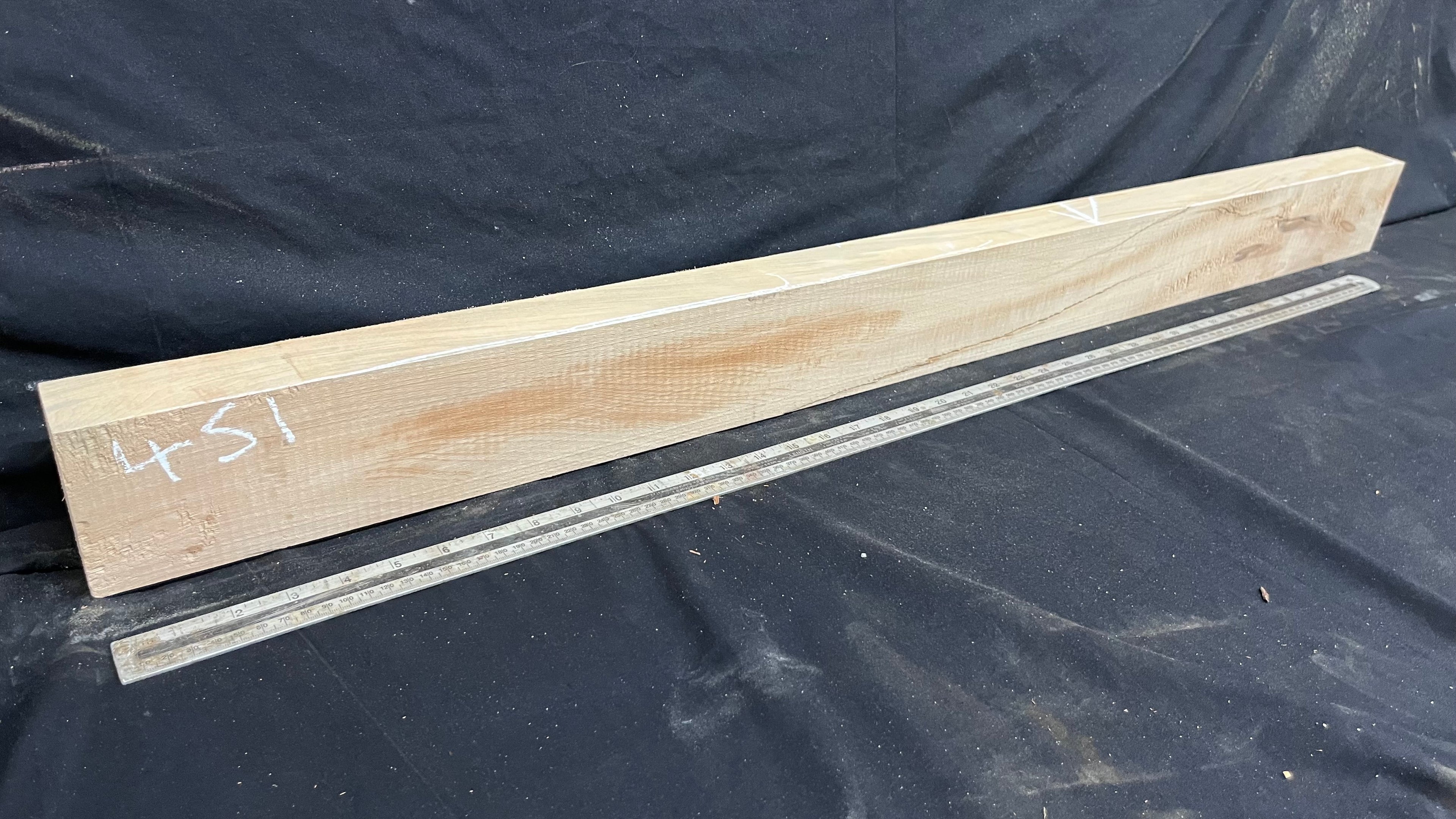 Lime wood carving block, 1130 L x 90 W x 48 D mm        (451)