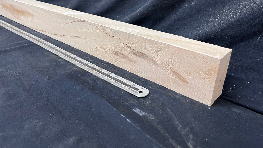 Lime wood carving block, 1130 L x 90 W x 48 D mm        (451)