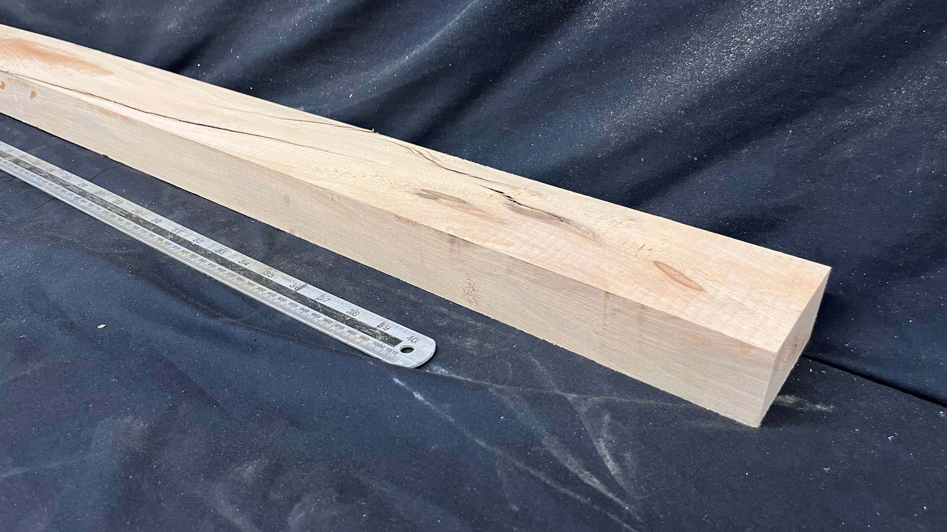 Lime wood carving block, 1130 L x 90 W x 48 D mm        (451)
