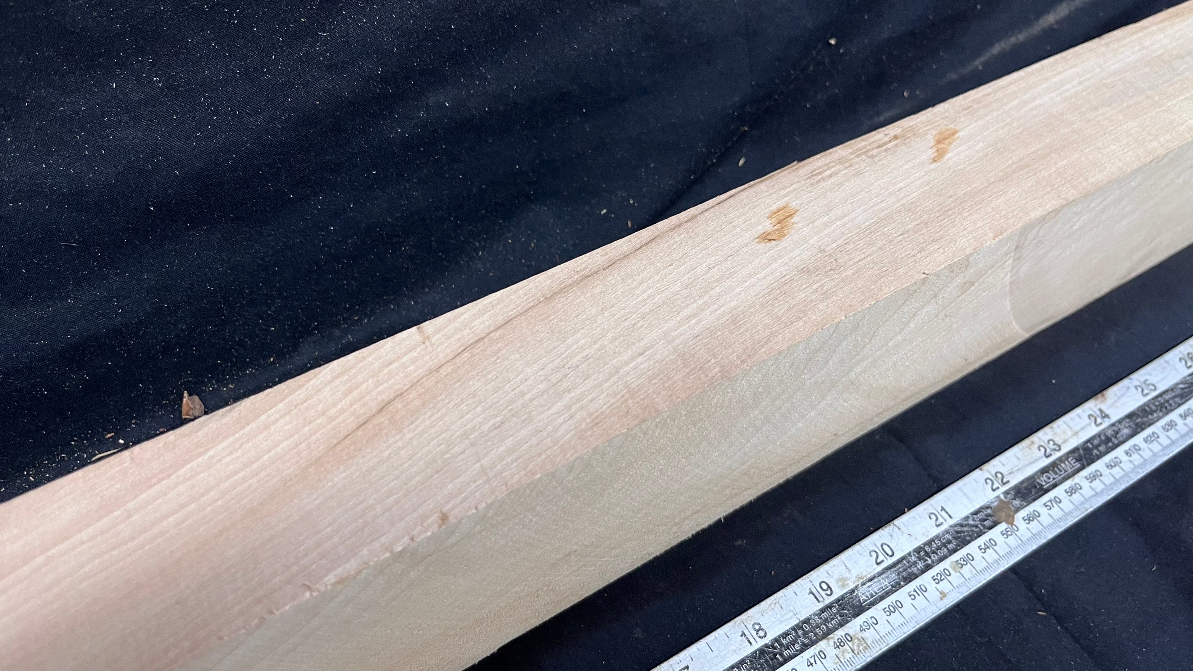 Lime wood carving block, 1130 L x 90 W x 48 D mm        (451)