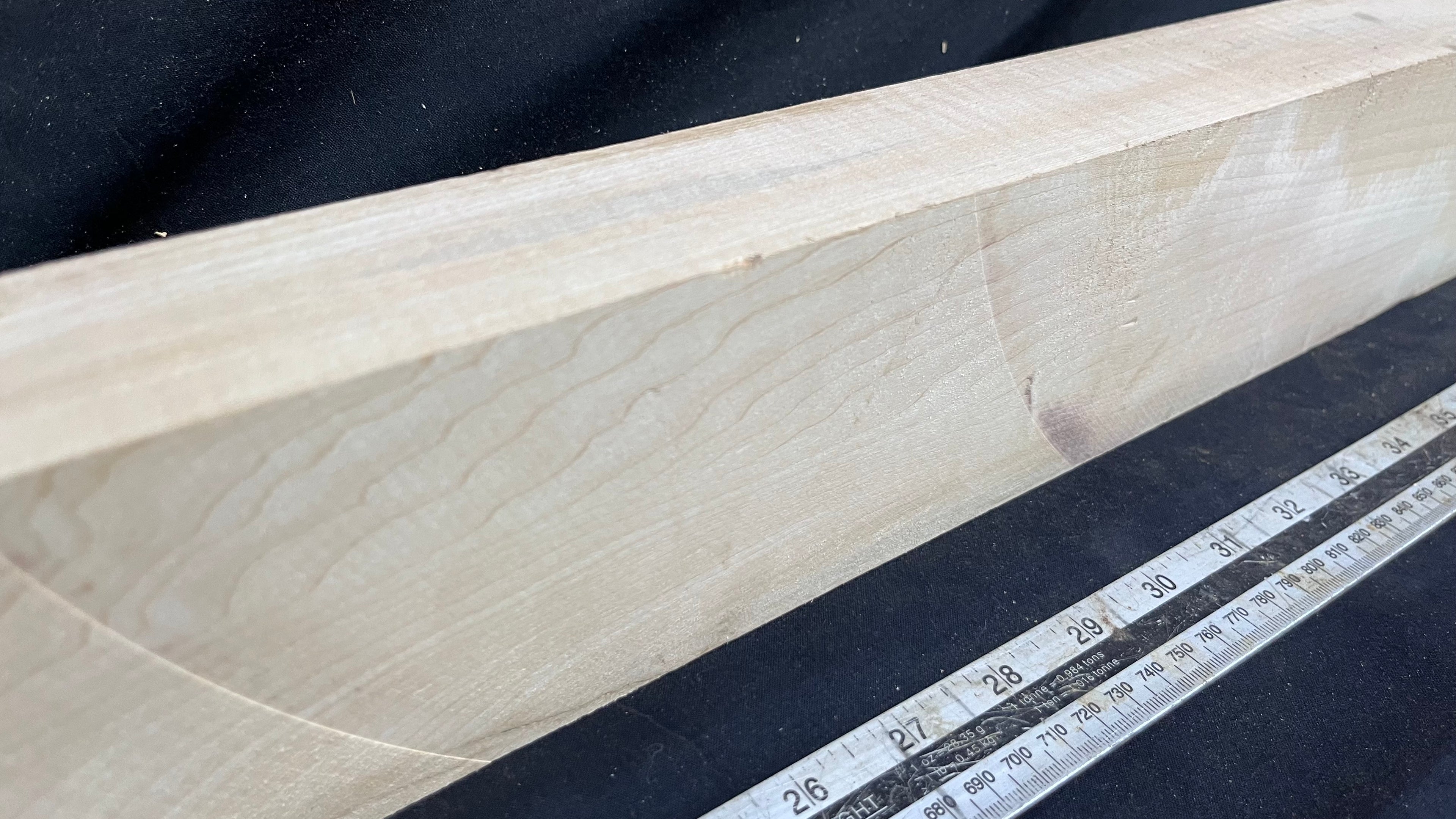 Lime wood carving block, 1130 L x 90 W x 48 D mm        (451)