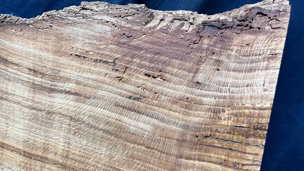 Oak hardwood, resin project, table top, 1478 L x 463 W x 40 D mm      (458mt)