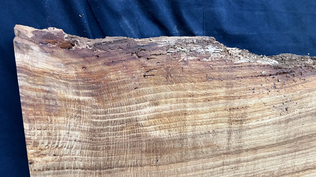 Oak hardwood, resin project, table top, 1478 L x 463 W x 40 D mm      (458mt)