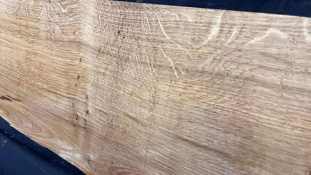 Oak slab, 1/4 sawn, shelving, board, mantel 1078 L x 250 W x 18 D mm      (478mt)