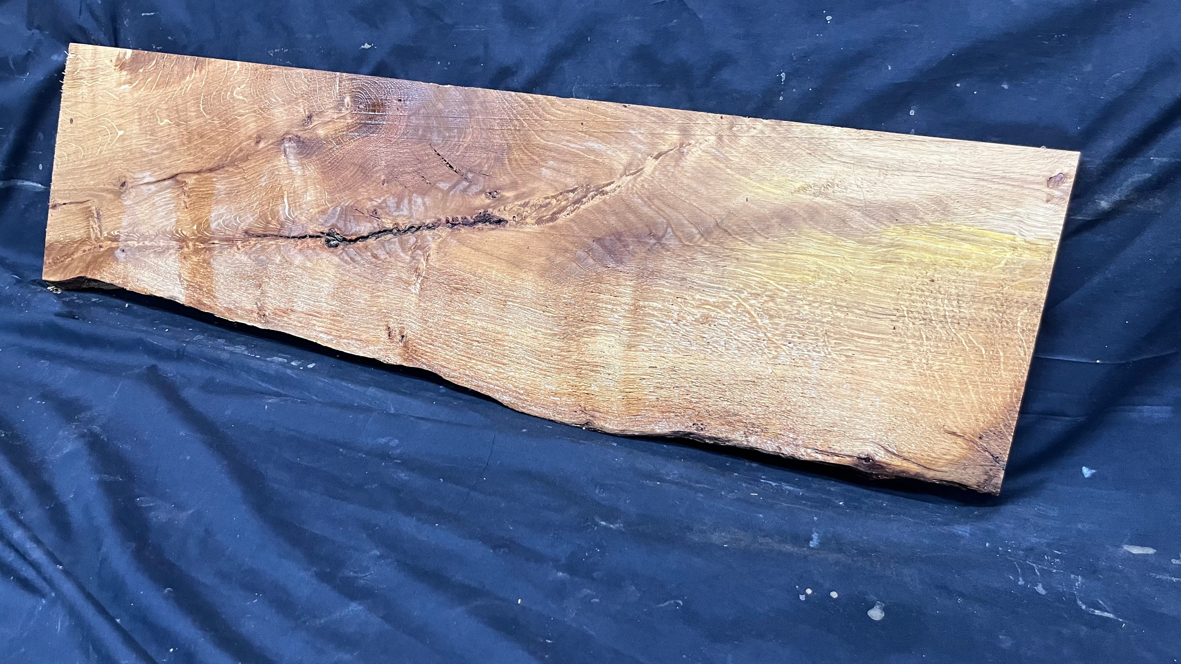 Oak slab, shelving, board, mantel 946 L x 250 W x 20 D mm      (479mt)