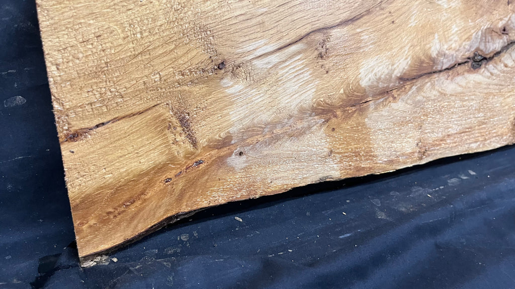 Oak slab, shelving, board, mantel 946 L x 250 W x 20 D mm      (479mt)