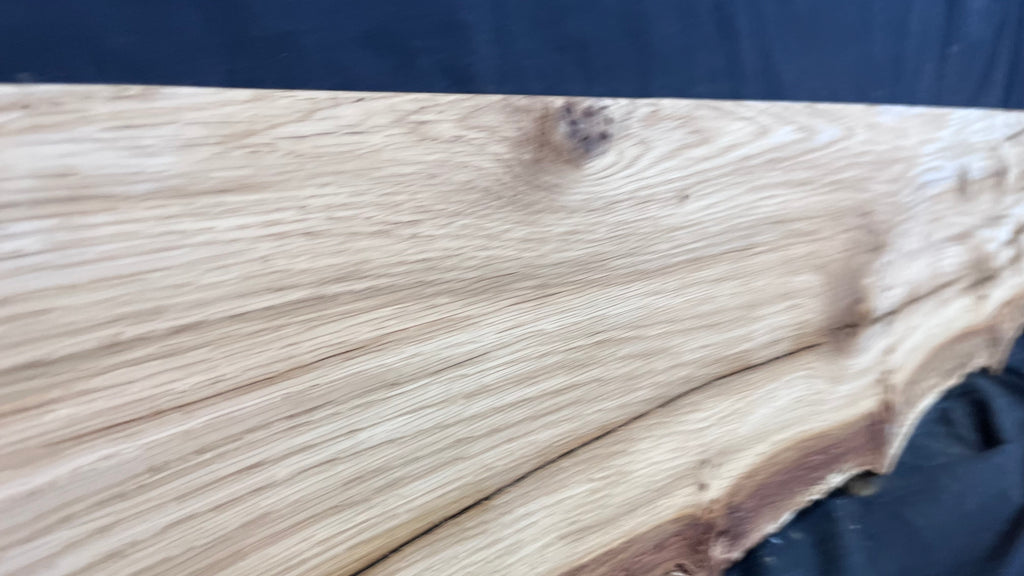 Oak slab, shelving, board, mantel 1369 L x 276 W x 44 D mm      (480mt)