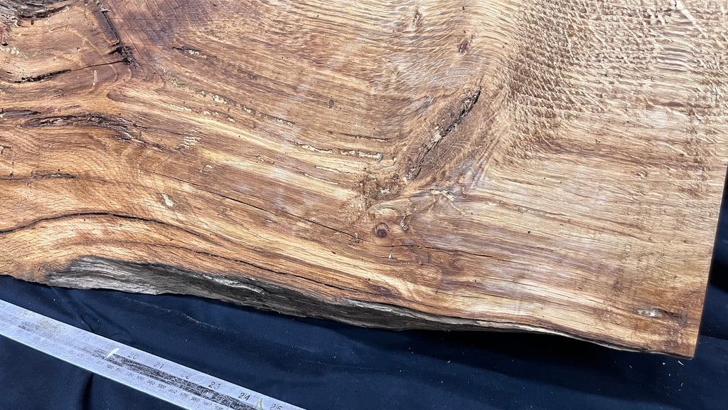 Oak slab, shelving, board, mantel 845 L x 395 W x 65 D mm      (482mt)