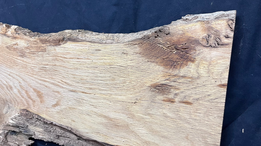 Oak resin coffee table blank 1197 L x 485 W x 25 D mm      (487mt)