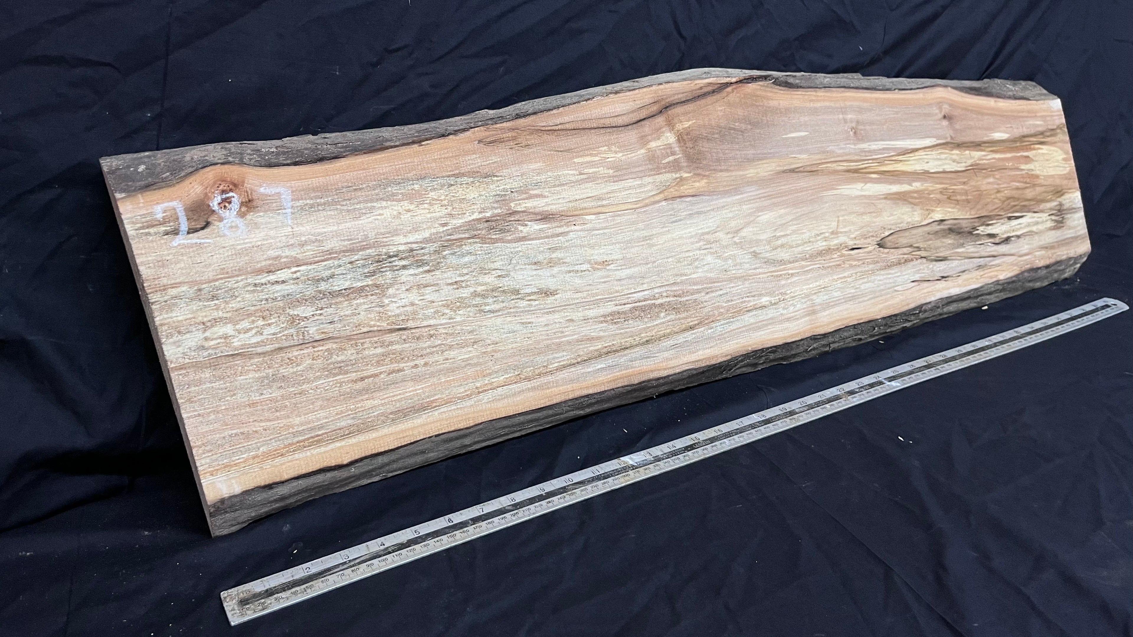 Sycamore plank, shelf, craft wood 1050 L x 296 W x 32 D (mm)    (287)