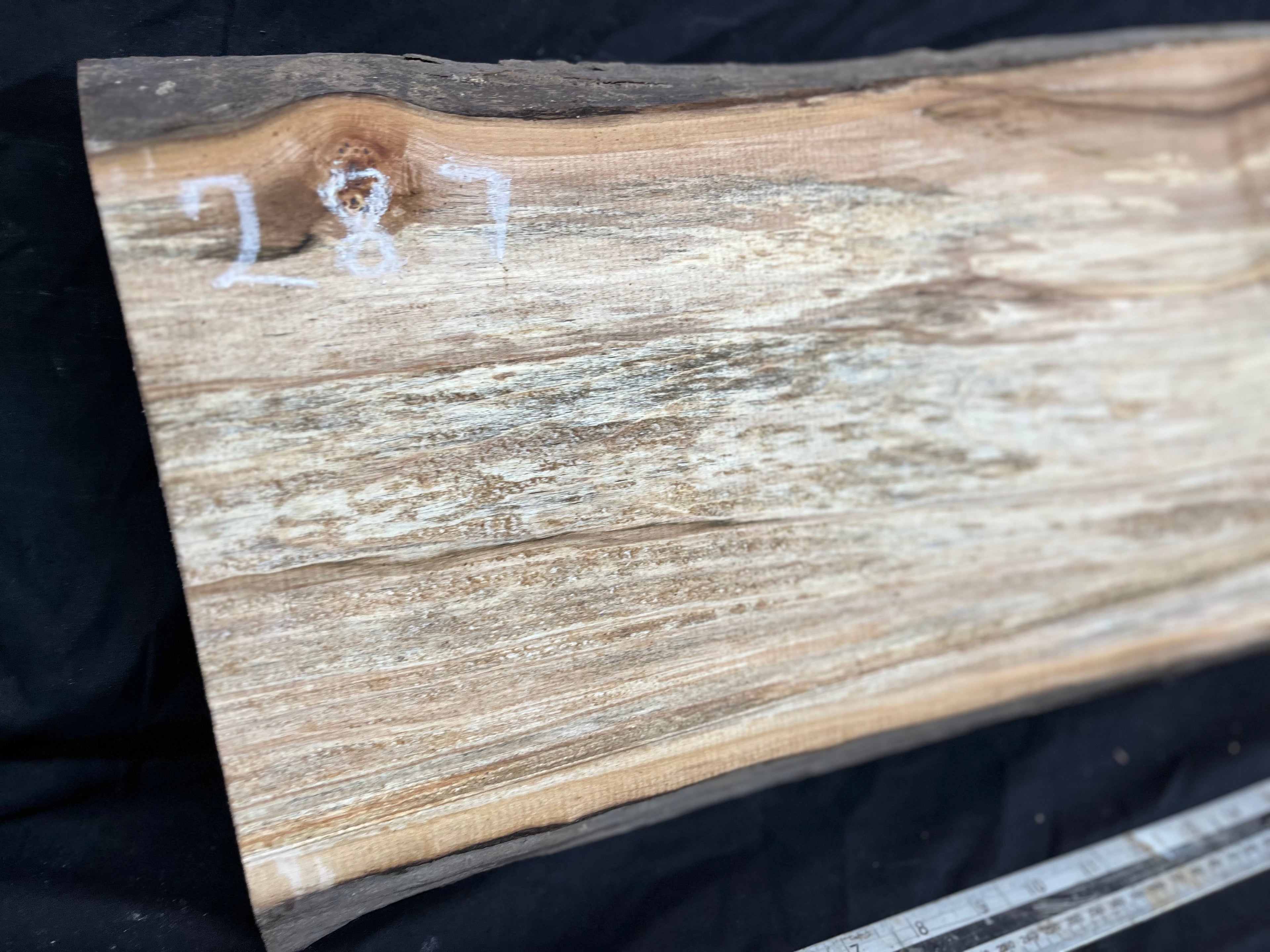 Sycamore plank, shelf, craft wood 1050 L x 296 W x 32 D (mm)    (287)