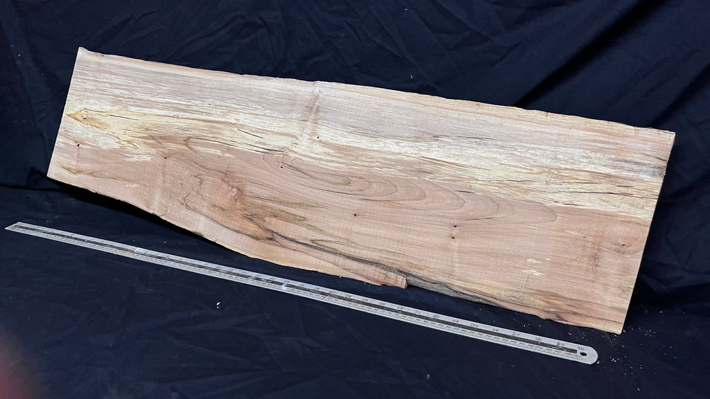 Sycamore plank, shelf, craft wood 1050 L x 296 W x 32 D (mm)    (287)