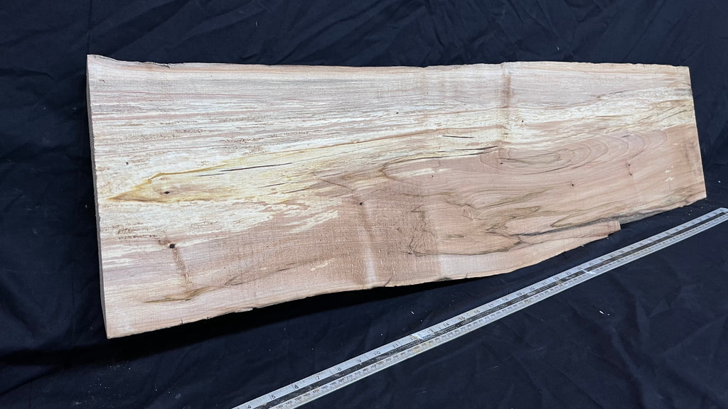 Sycamore plank, shelf, craft wood 1050 L x 296 W x 32 D (mm)    (287)