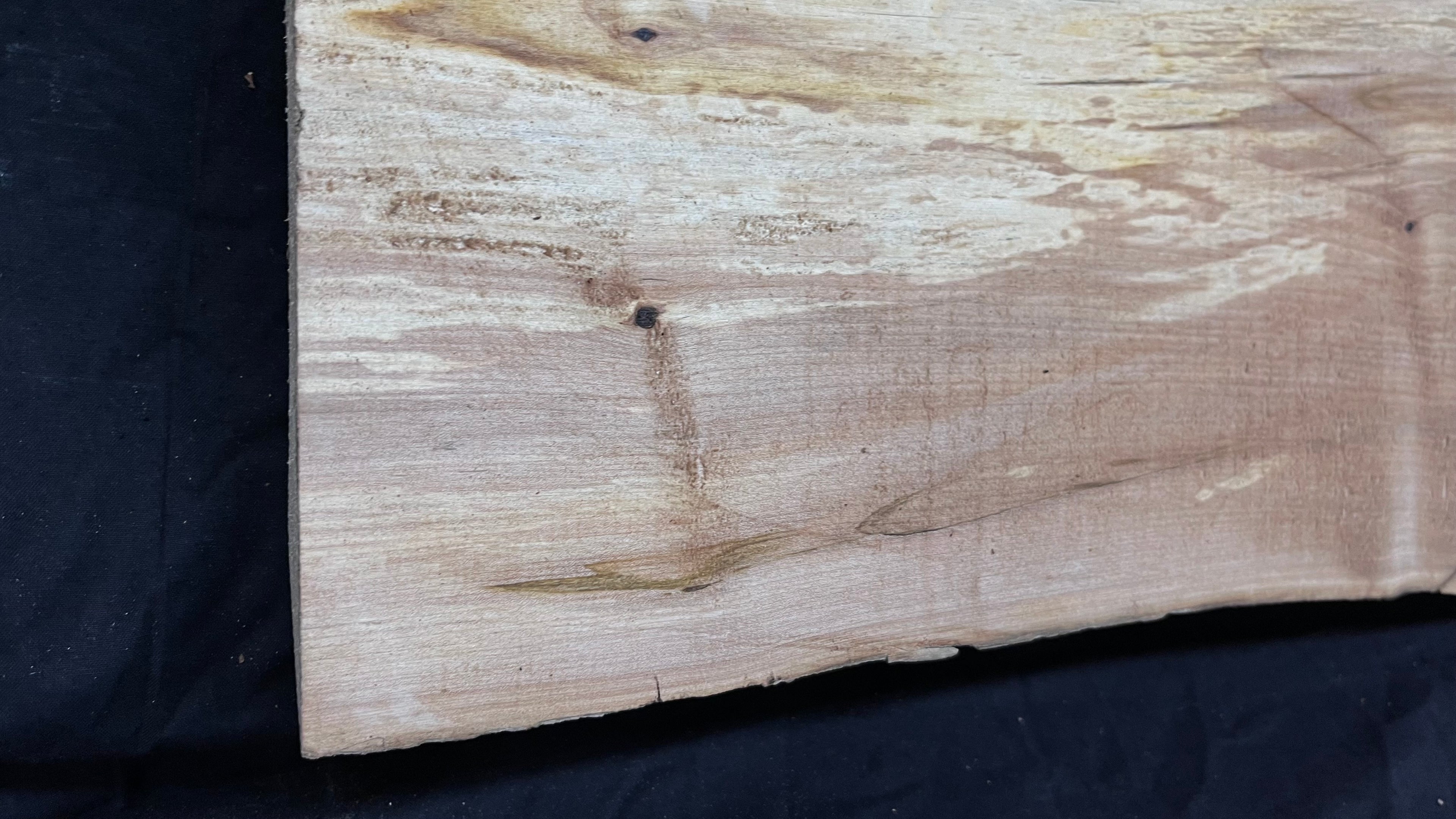 Sycamore plank, shelf, craft wood 1050 L x 296 W x 32 D (mm)    (287)