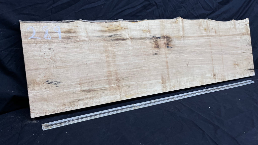Sycamore plank, shelf, craft wood 1125 L x 315 W x 40 D mm  (289)