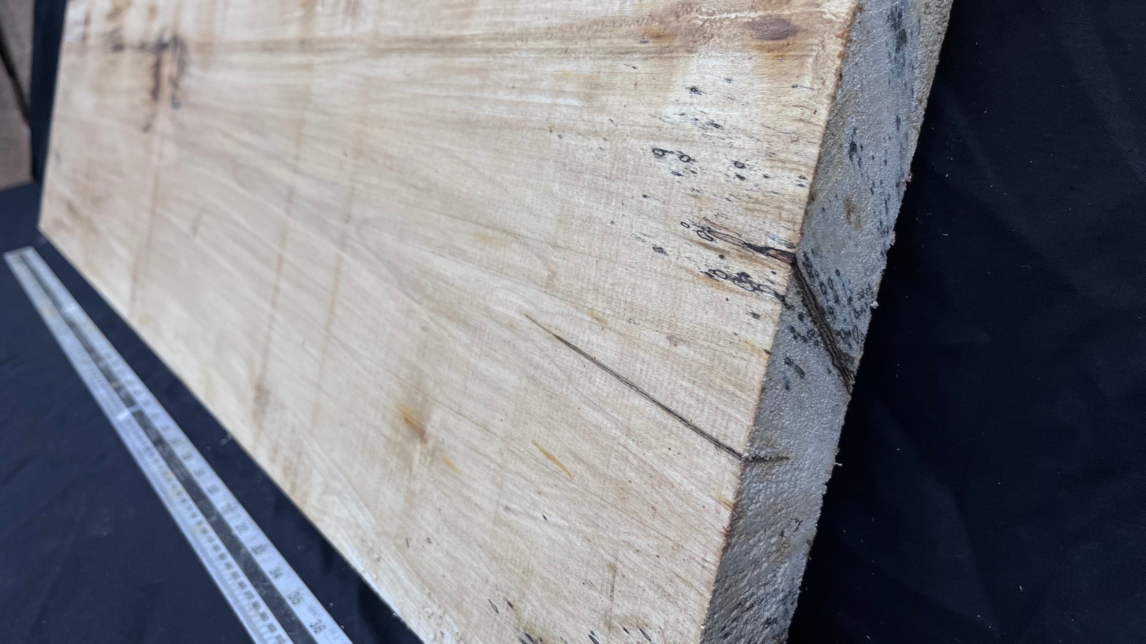 Sycamore plank, shelf, craft wood 1125 L x 315 W x 40 D mm  (289)