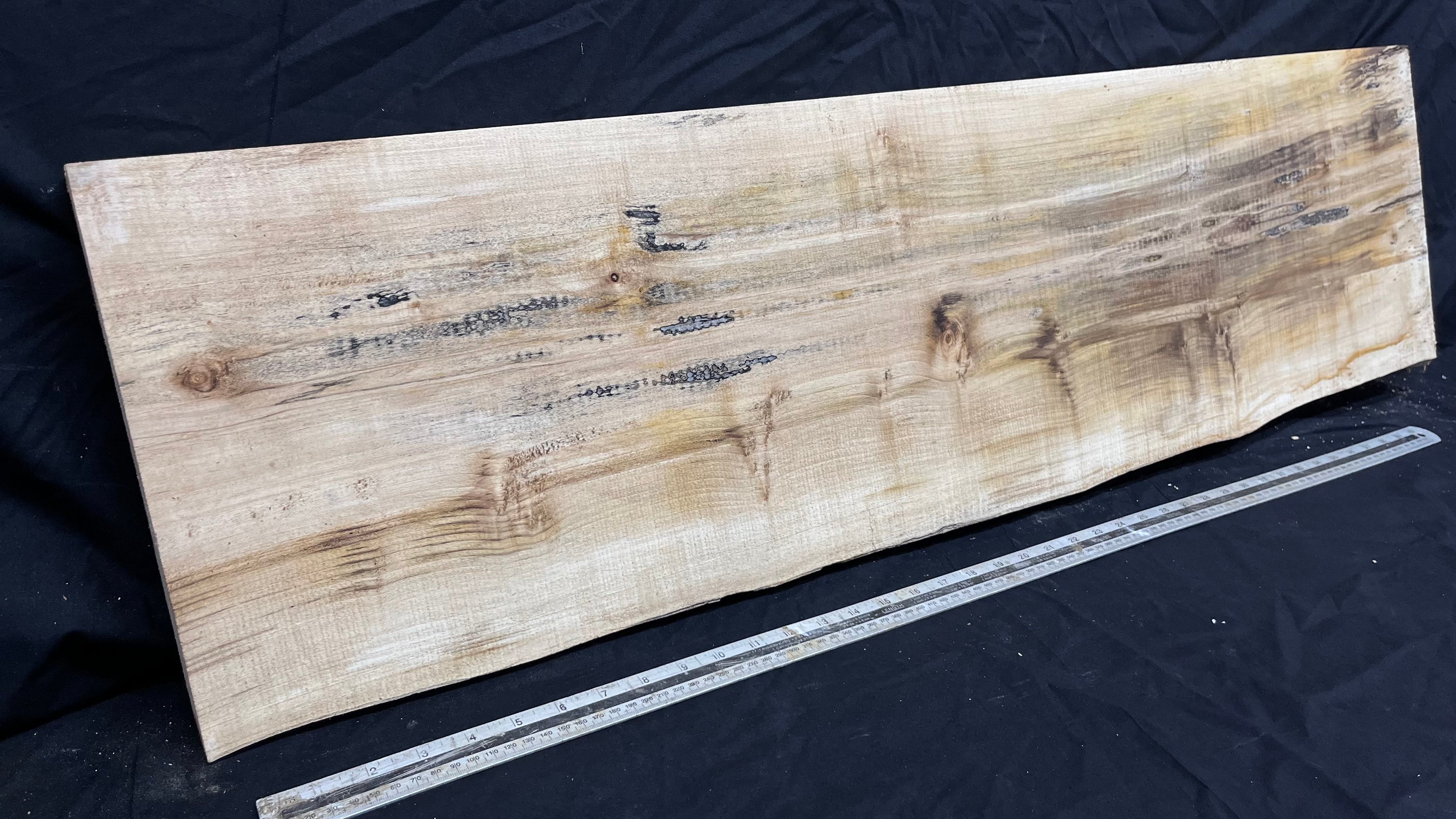 Sycamore plank, shelf, craft wood 1125 L x 315 W x 40 D mm  (289)