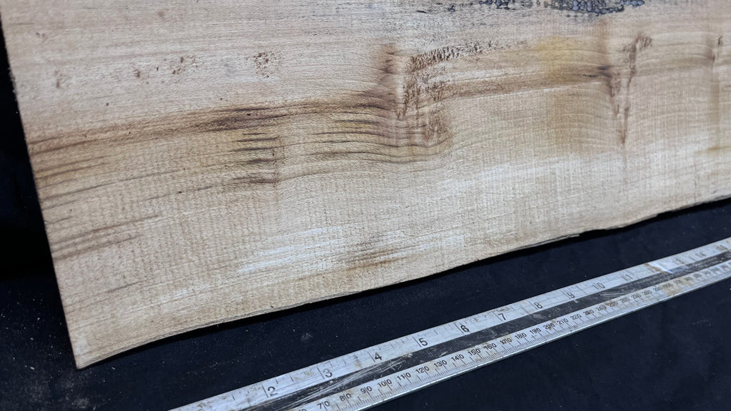 Sycamore plank, shelf, craft wood 1125 L x 315 W x 40 D mm  (289)