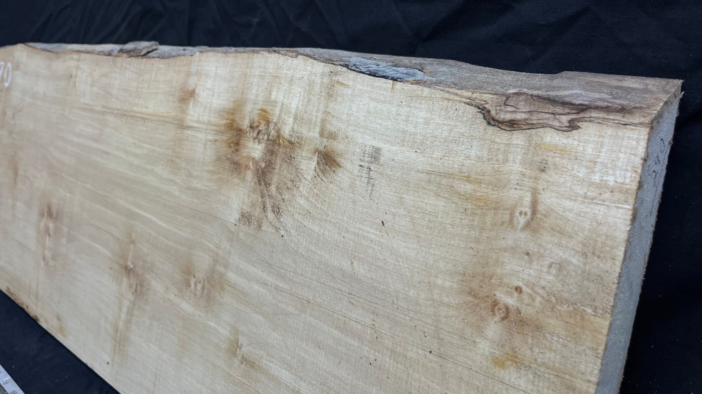 Sycamore plank, shelf, craft wood 910 L x 318 W x 40 D mm  (290)