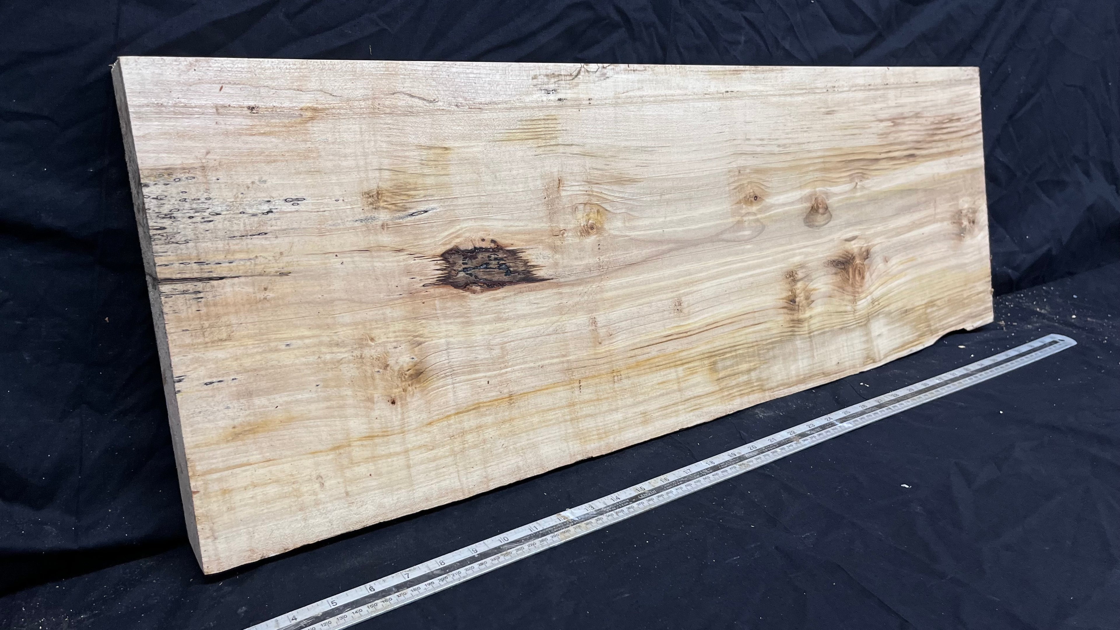 Sycamore plank, shelf, craft wood 910 L x 318 W x 40 D mm  (290)