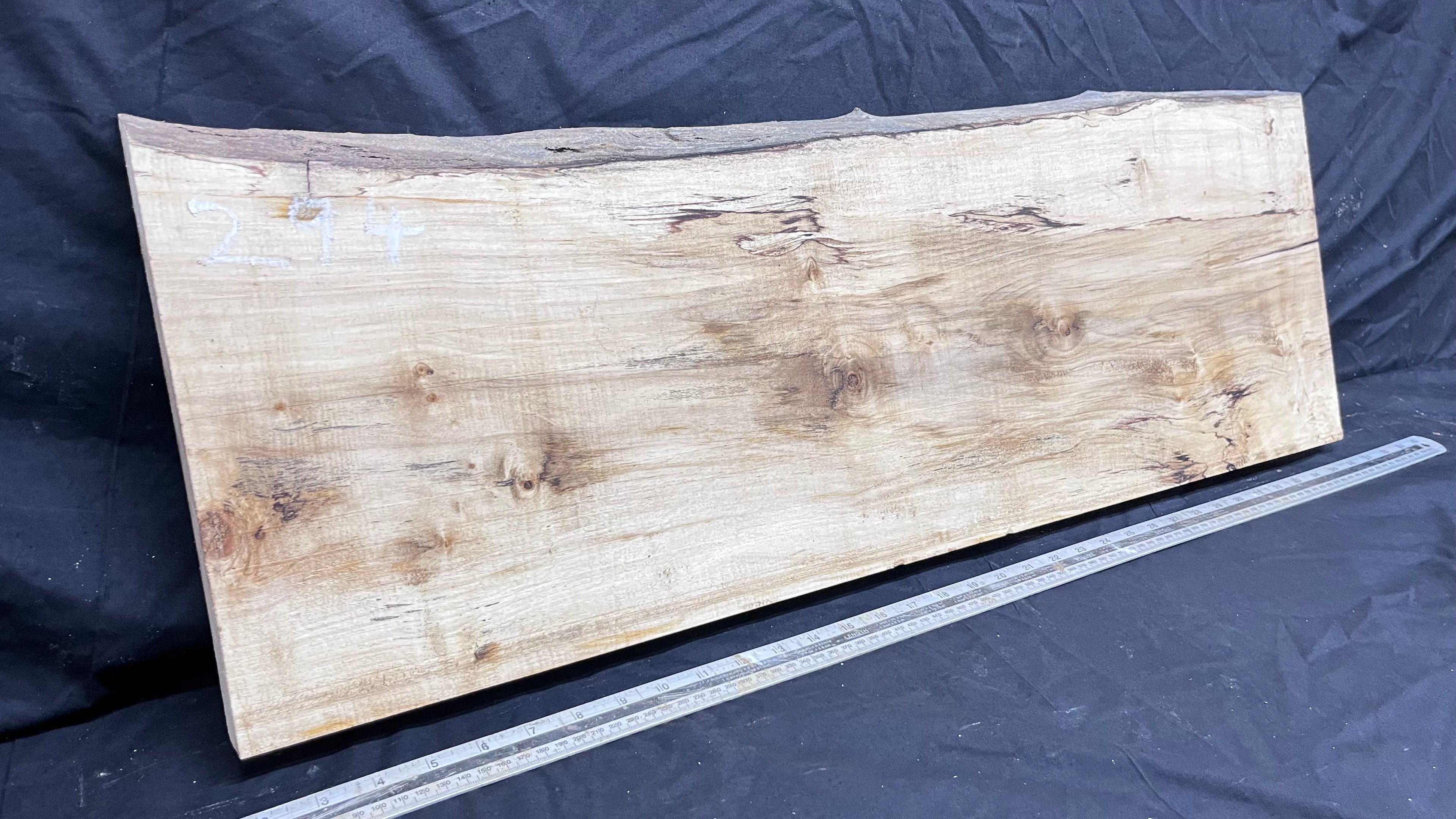 Sycamore plank, shelf, craft wood 872 L x 305 W x 40 D mm  (294)