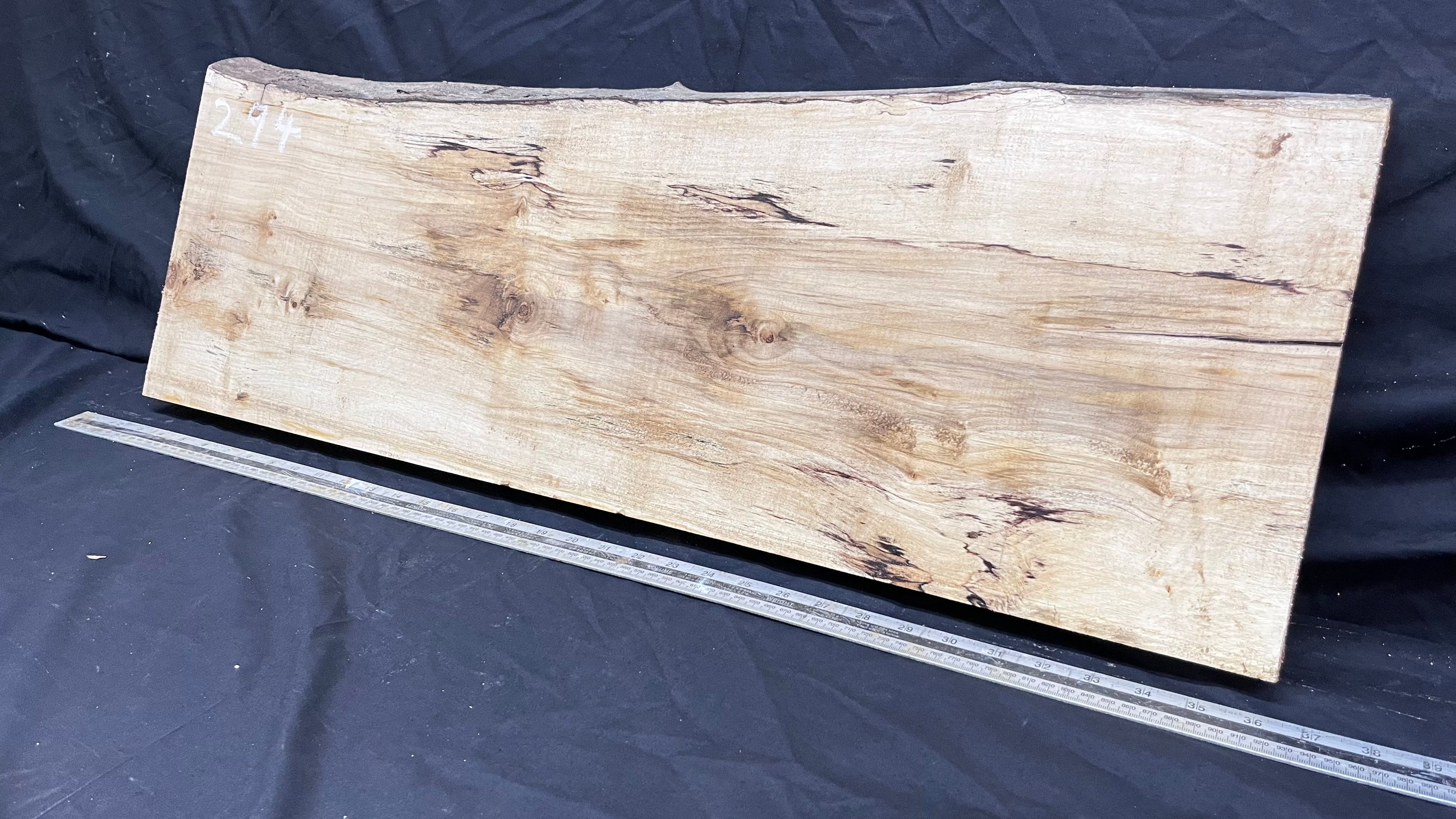 Sycamore plank, shelf, craft wood 872 L x 305 W x 40 D mm  (294)