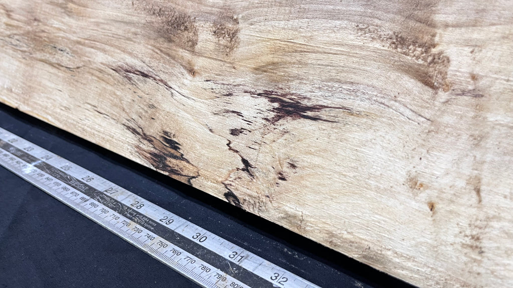 Sycamore plank, shelf, craft wood 872 L x 305 W x 40 D mm  (294)