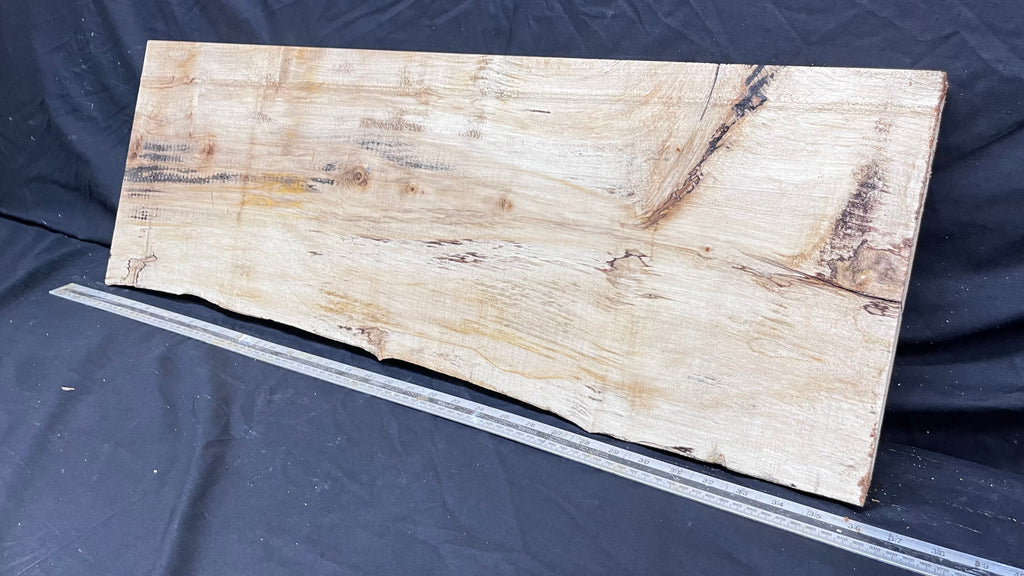 Sycamore plank, shelf, craft wood 872 L x 305 W x 40 D mm  (294)