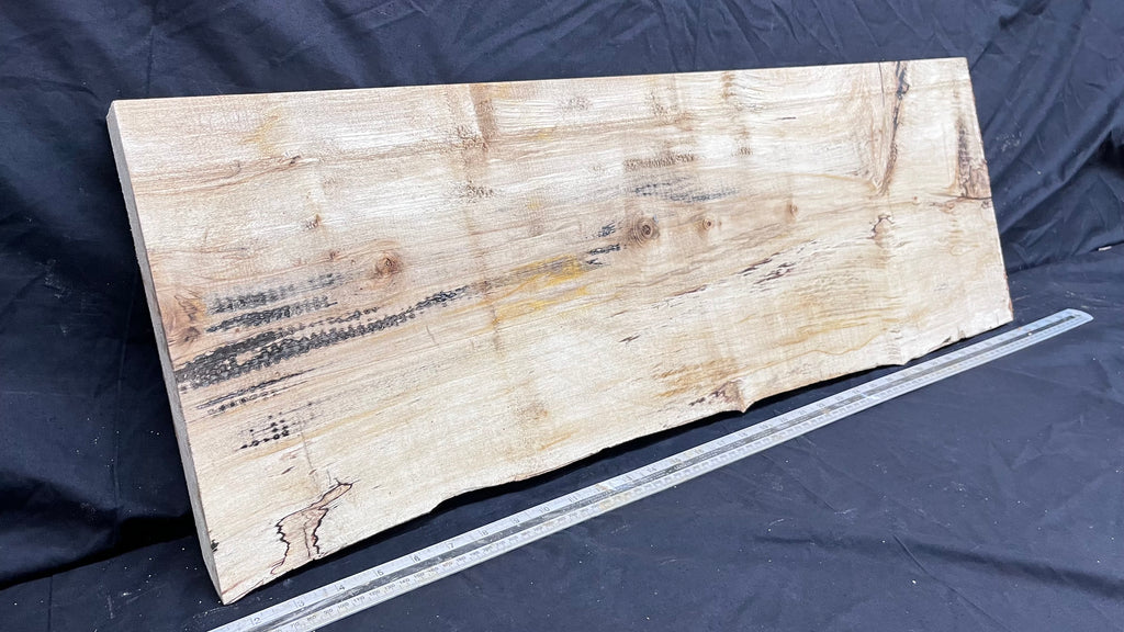 Sycamore plank, shelf, craft wood 872 L x 305 W x 40 D mm  (294)