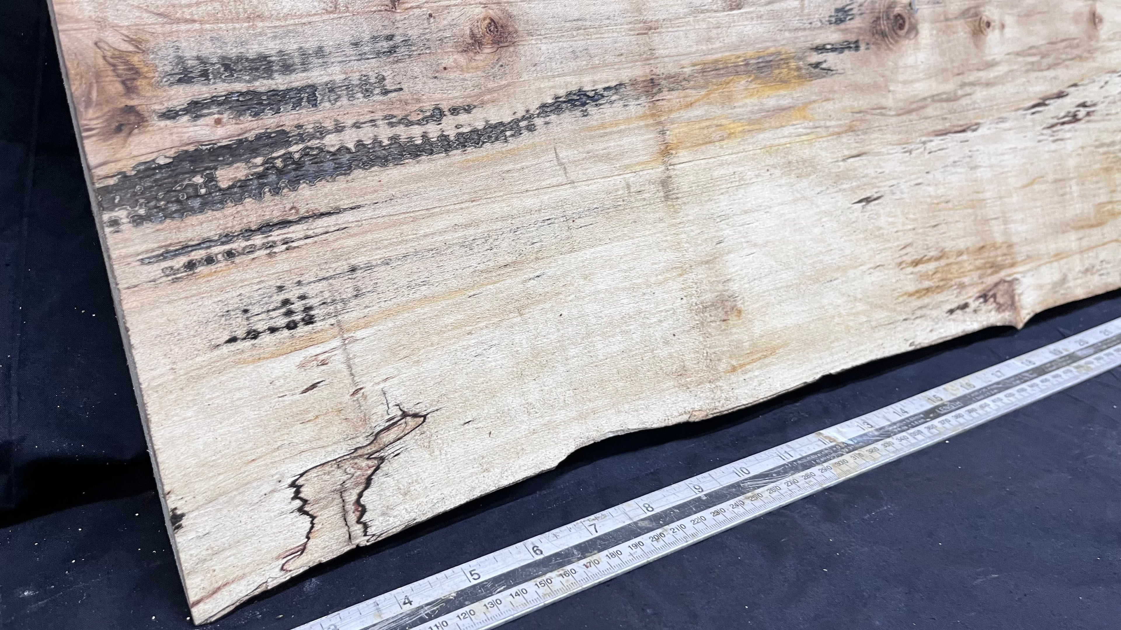 Sycamore plank, shelf, craft wood 872 L x 305 W x 40 D mm  (294)