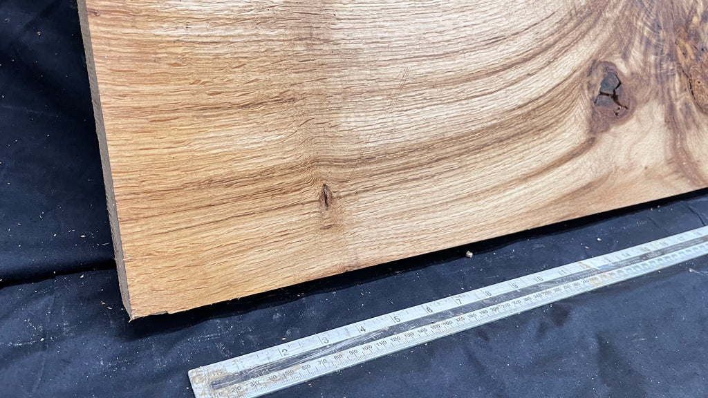 Oak plank, floating shelf, board 1292 L x 279 W x 47 D mm (300)